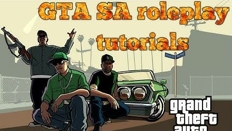 GTA SA (basic roleplay tutorials)part 1 |Asta_Gamer