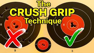 The Crush Grip Technique Instantly Correct Your Pistols Accuracy With A Simple Adjustment.
