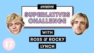 Ross & Rocky Lynch Play the Ultimate Superlative Challenge | Seventeen