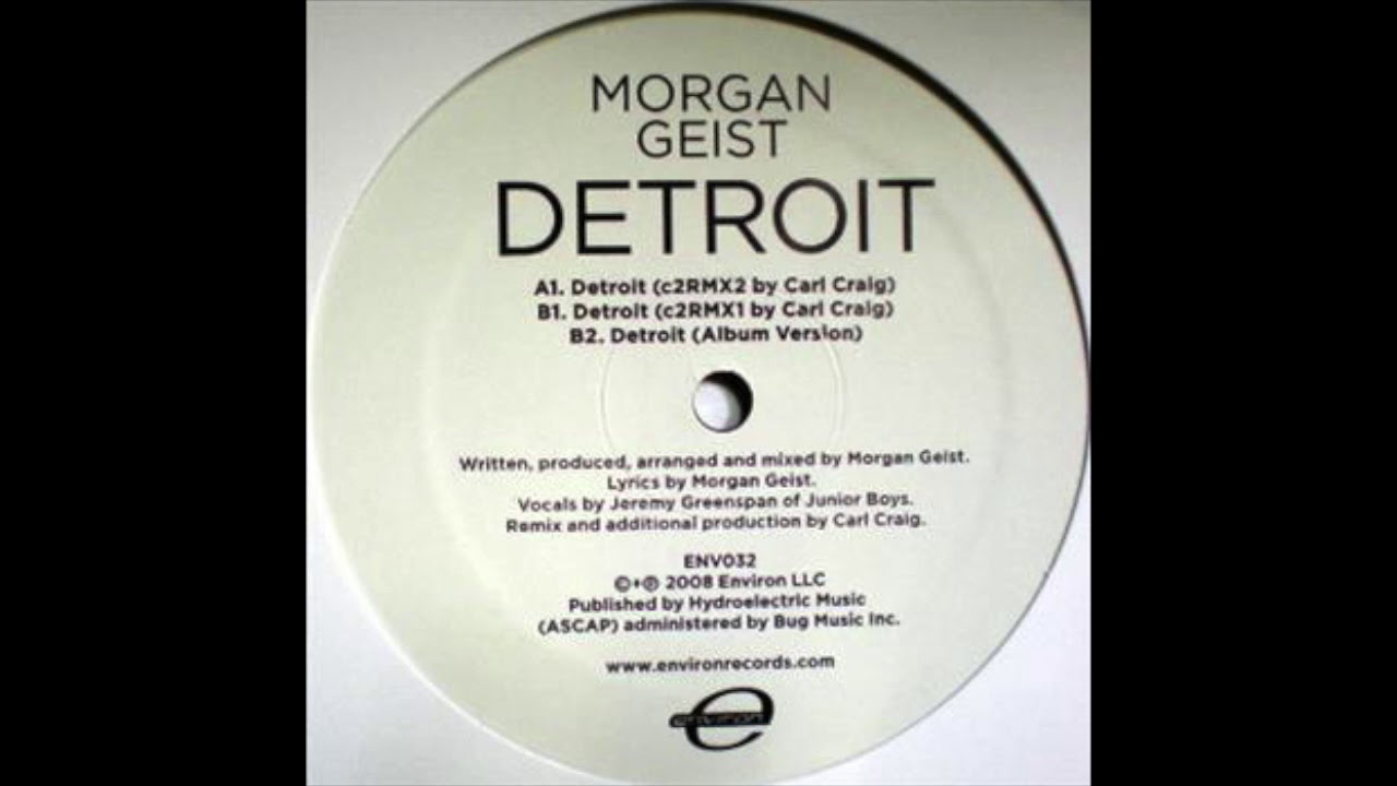 Morgan Geist - Detroit (c2RMX1 by Carl Craig) - YouTube
