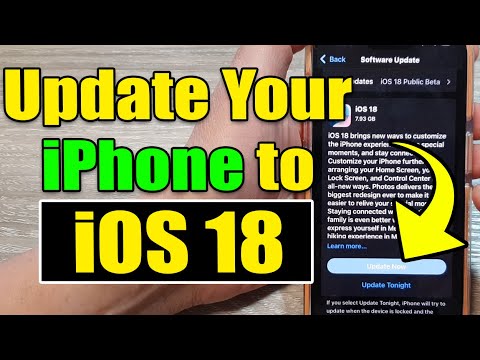 📱 How to Update Your iPhone to iOS 18 – Simple & Fast Guide! - YouTube