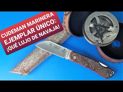 COSTANERA UNO - Navaja Marinera Ino Punzon Naranja Con Funda Bullwinch