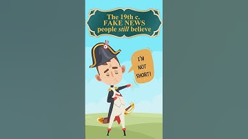 The 19th c. “fake news” about Napoleon that still fools people today