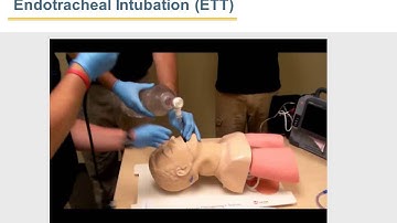 SWORBHP Recert Precourse 2012-2013: Endothracheal (ETT) Intubation