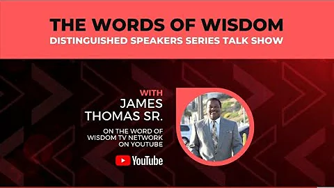 The Words of Wisdom Distinguished Speakers Series Talk Show Promo.