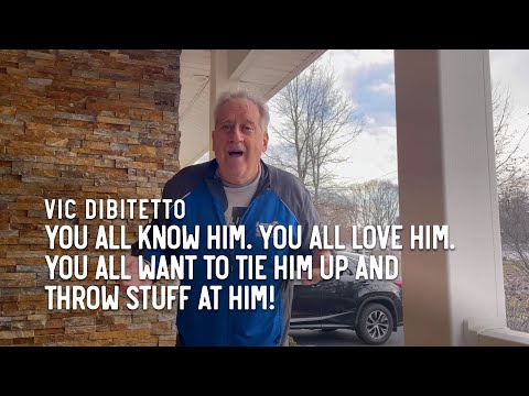 You all know him. You all love him. You all want to tie him up and throw stuff at him!
