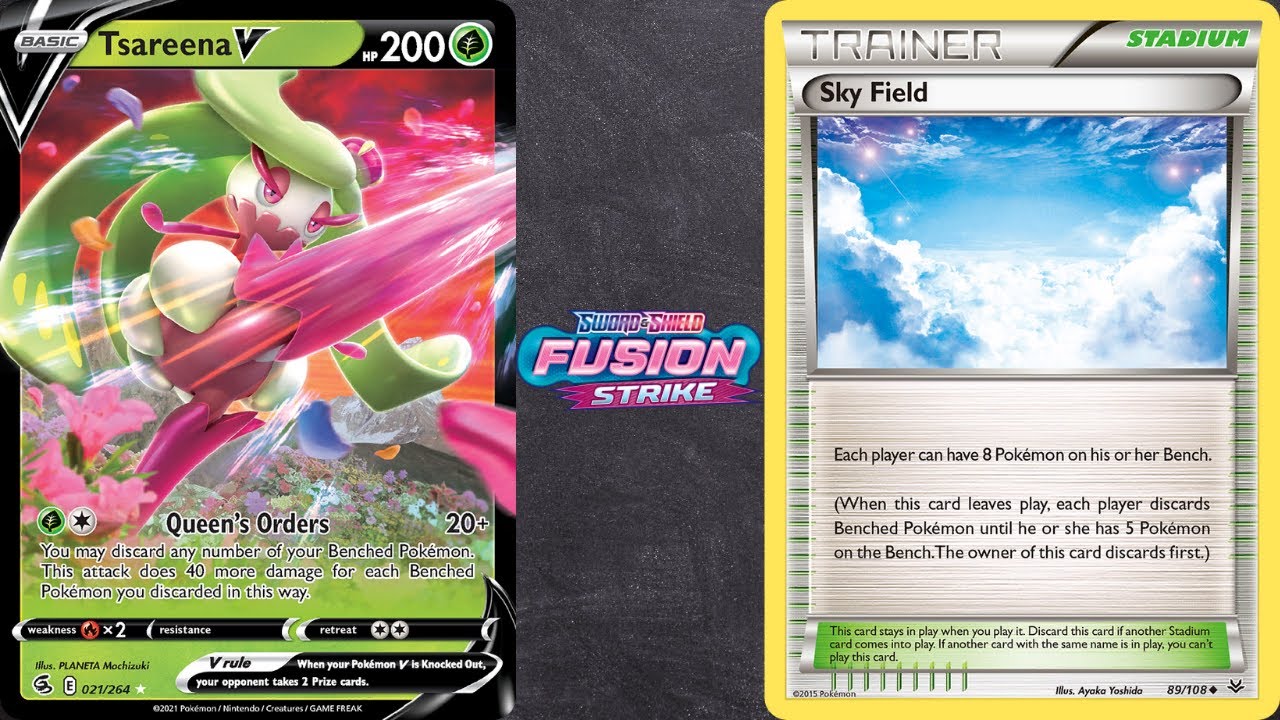 Tsareena V is the Best New Expanded Deck From Fusion Strike!