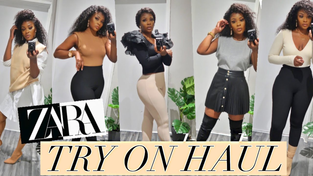 ZARA BASICS FALL HAUL & TRY ON | SEPTEMBER 2020