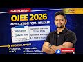 OJEE 2026 Application form released