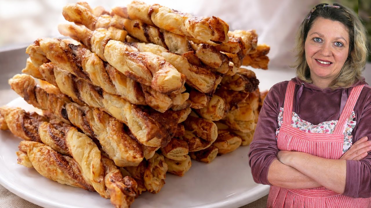 Τραγανά Σφολιατίνια με Μερέντα - Έτοιμα σε 25 λεπτά!