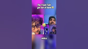 The Trash Talk got out of hand😂💀 #sauceyaustin #funny #viral #tiktok #rizz #comedy