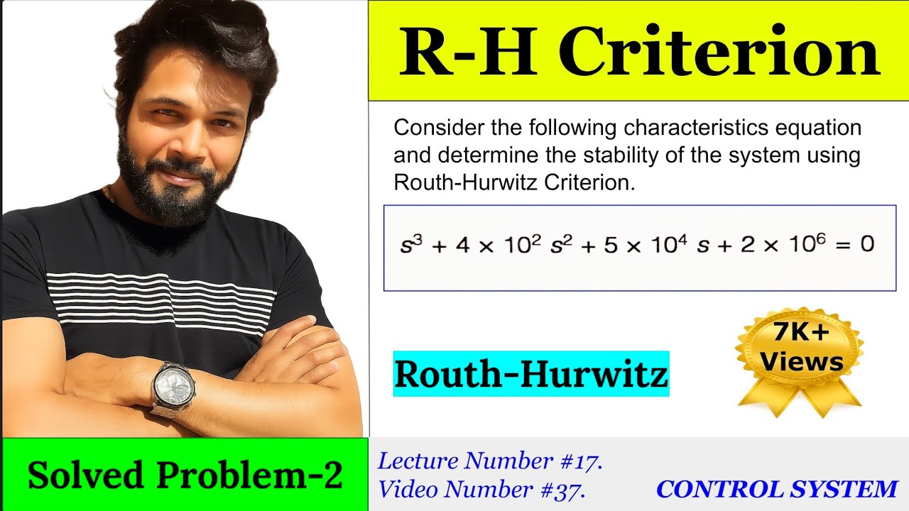 RH Criterion | Solved Problem-2 | Control System - YouTube
