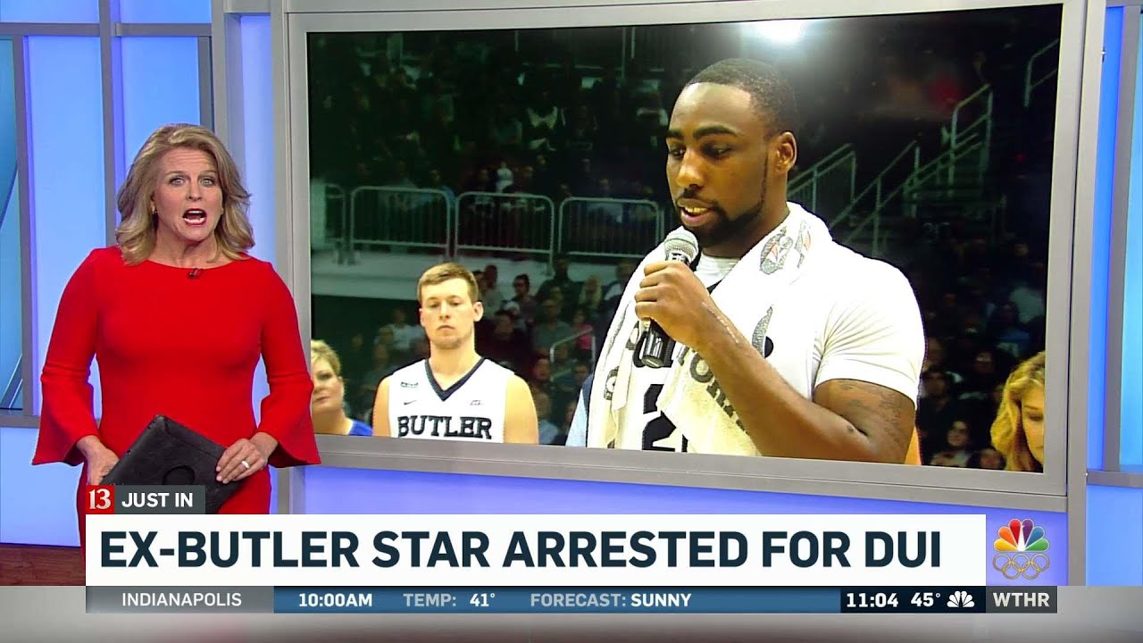 Former Butler star arrested for DUI - YouTube