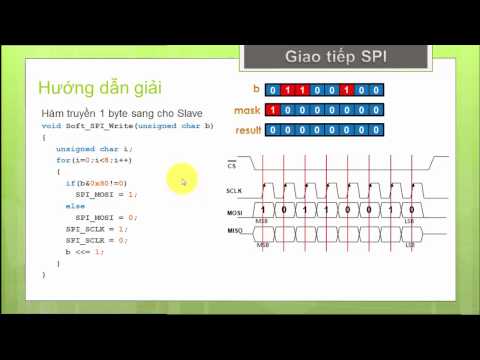Video KeilC & 8051: Giao tiếp SPI (P2) - youtube