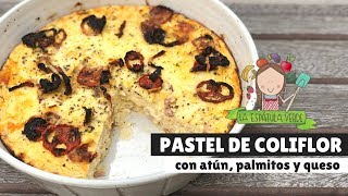 Pastel de coliflor con palmitos, queso y atún by La Espátula Verde 3,236 views 5 years ago 3 minutes, 42 seconds