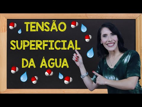 Vídeo: Qual tem maior tensão superficial de água ou óleo?