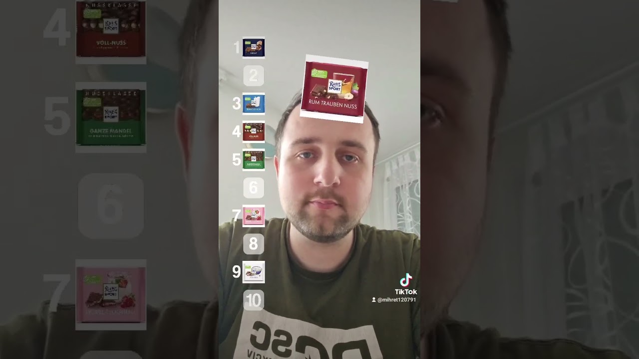 Ritter Sport Chocolate Ranking 