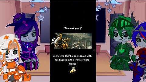Transformers react to Bumblebee 5/?