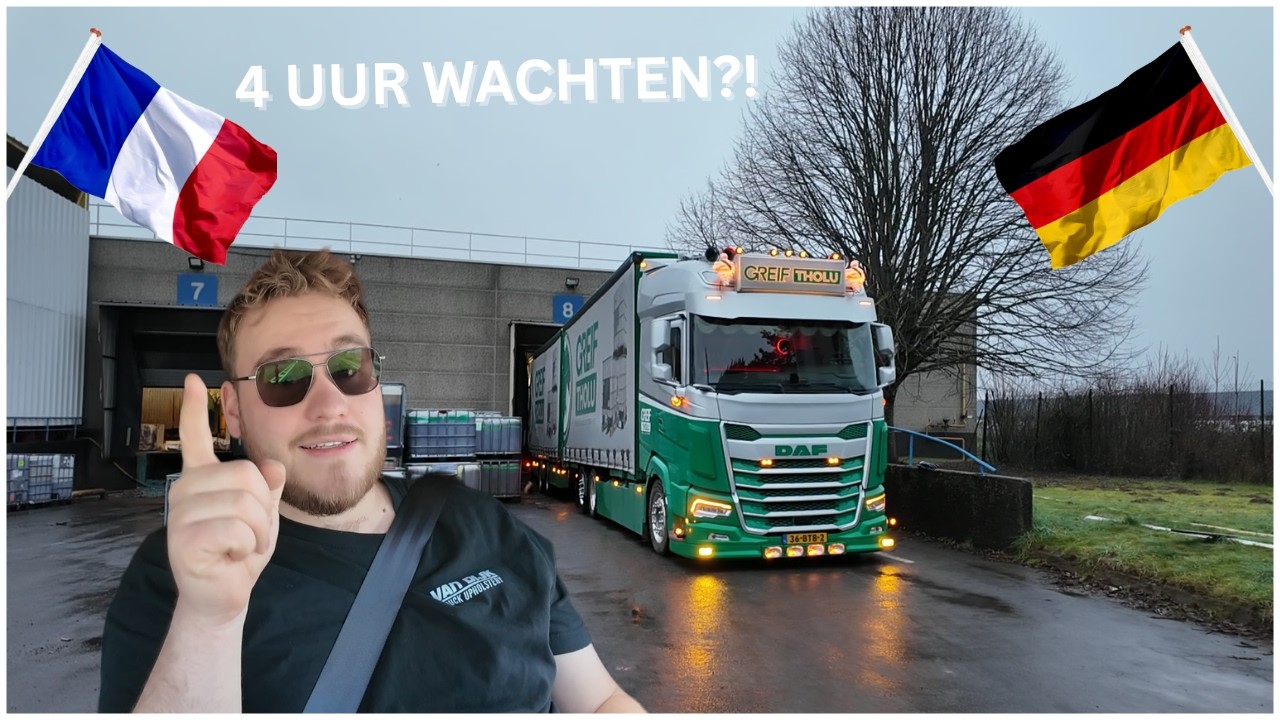 4 UUR WACHTEN.... Ritjes Frankrijk, Duitsland en met de LZV!