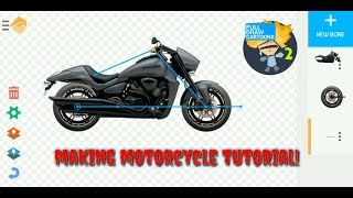 Drawing Cartoons 2 How to make motorcycle !! screenshot 2
