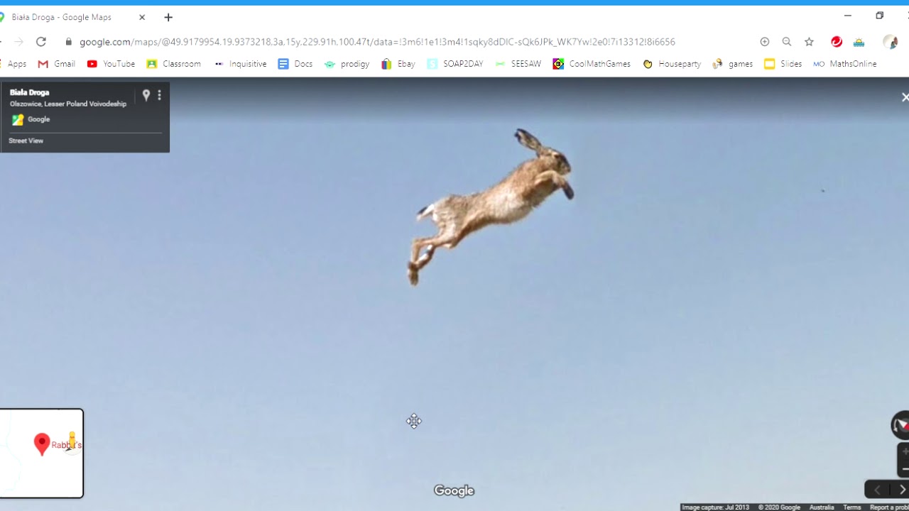 Finding a flying rabbit? - YouTube