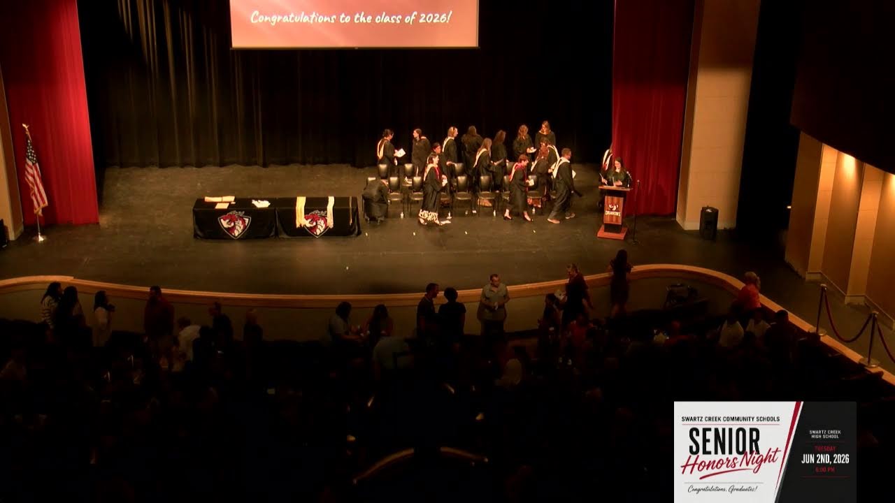 Swartz Creek High School Class of 2026 Honors Night - YouTube