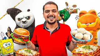 یک روز تمام لازانیاهارو تست کردیمغذای مورد علاقه ی گارفیلد