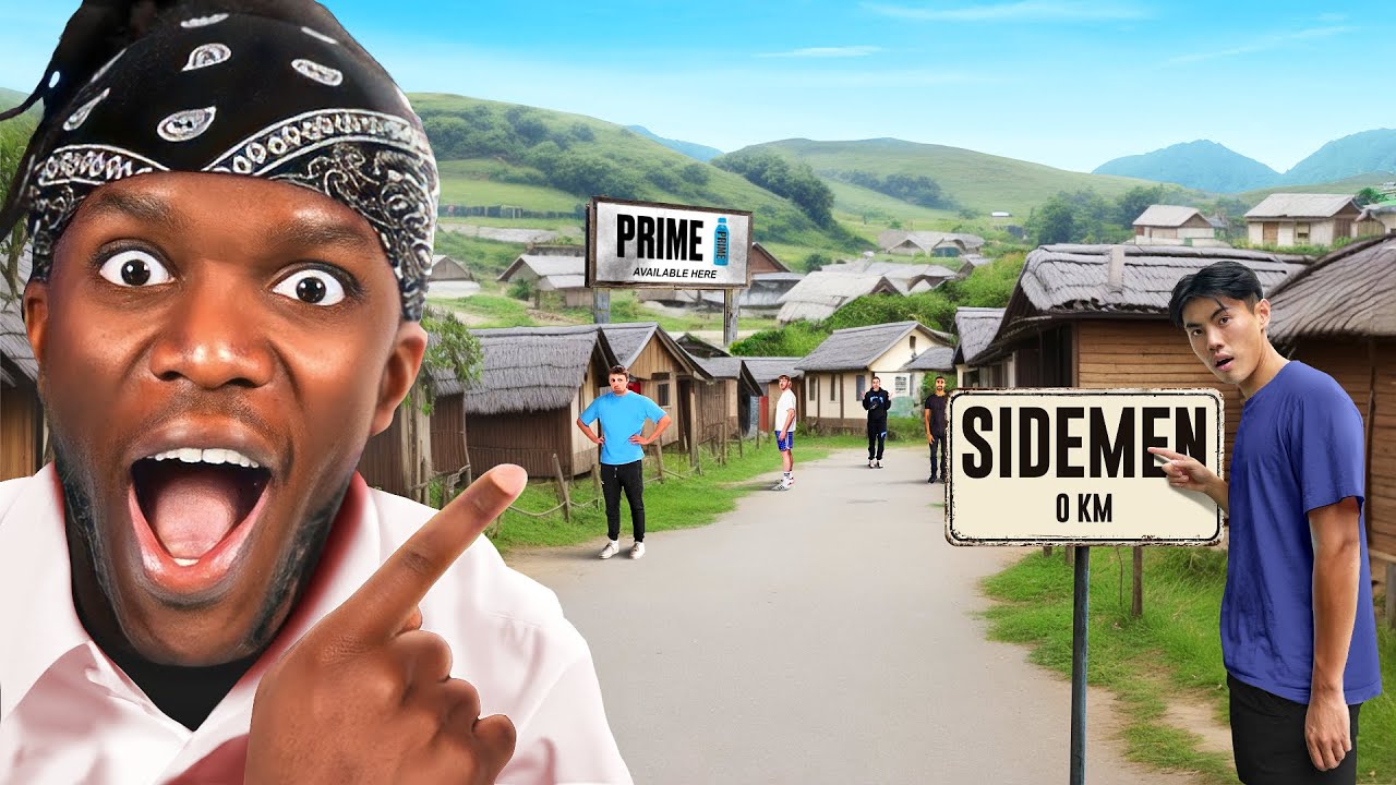 Деревня SIDEMEN в реальной жизни