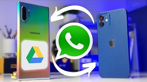 Can i restore whatsapp messages from google drive to iphone
