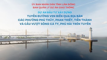 Tuyến đường ven biển qua địa bàn các phường Phú Thủy, Phan Thiết, Tiến Thành