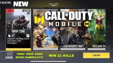 Call Of Duty: Mobile - *NEW* Drop Zone Mode Gameplay!!! - Milton37LiveGaming