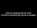 Amigdala - Kata Ibu Rindu Karaoke