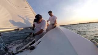 Racing Etchells with the Level Cam