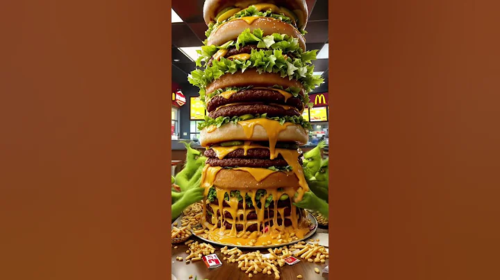 Grinch gets busted 💀😭#ai #aiart #mcdonalds #grinch