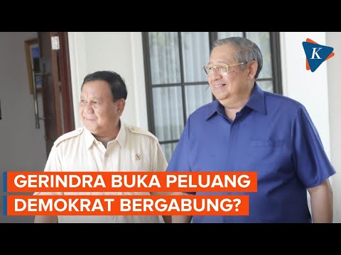 Buka Peluang Demokrat Gabung, Gerindra: Prabowo-SBY Idealismenya Sama