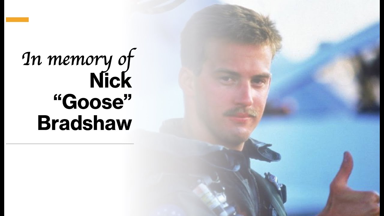 Talk to me, Goose Tribute to Goose Top Gun You're Where You