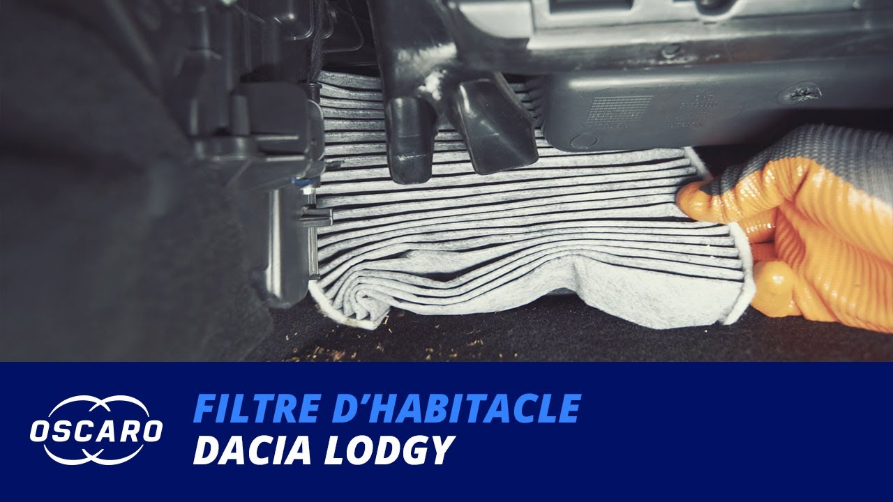 Changer le filtre d'habitacle sur Dacia Lodgy - Tutoriels Oscaro 