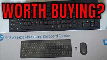 HP 330 Wireless Keyboard & Mouse Combo: Unboxing & Thoughts