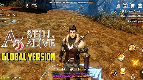 A3 Still Alive [GLOBAL] Gameplay (3D BATTLE ROYALE MMORPG) Android/IOS