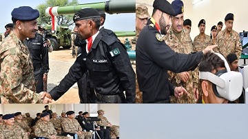General Syed Asim Munir, COAS visited Tilla Field Firing Ranges near Jhelum today.