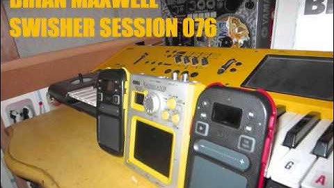 076 - Korg Kaossilator and Mini Kaoss Pad 2 - swisher session 076 - Brian Maxwell