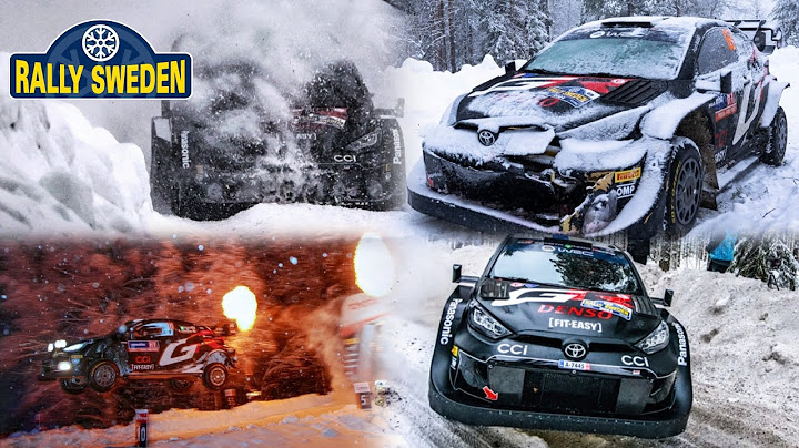 WRC RALLY SWEDEN 2025 - FLAT OUT SNOW