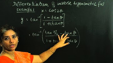 Class 12 Maths CBSE/IBDP Math/Engineering Maths: Differentiation of Inverse Trigo Functions- Tan -1x