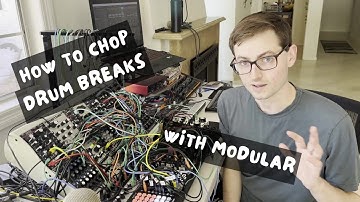 How to chop drum breaks with eurorack modular for jungle/dnb (feat erica synths sample drum)