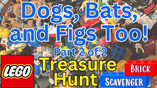Lego Minifigure Treasure Hunt: Dogs, Bats, and Figs Too! Part 2 of 2 screenshot 3