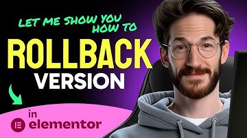 How to ROLLBACK Elementor VERSION (Step by Step) 2025