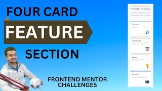 Four Card Feature Section | Frontend Mentor Challenge