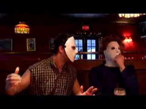 Jason & Michael Meyers at a bar