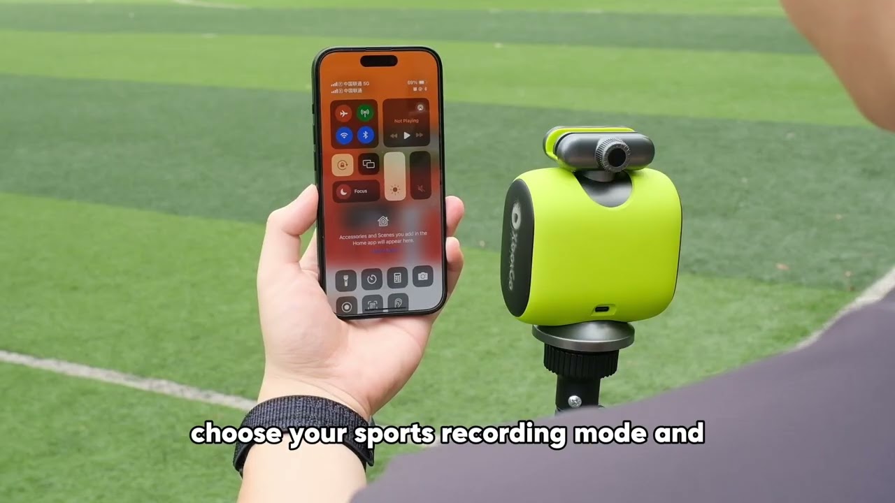 XbotGo Chameleon レモングリーンをレンタル｜AI自動追尾でスポーツ 