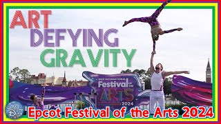 Epic Returns at Epcot Festival 2024: Art Defying Gravity Takes Center Stage